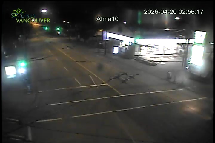 Alma St & W 10th Ave - N