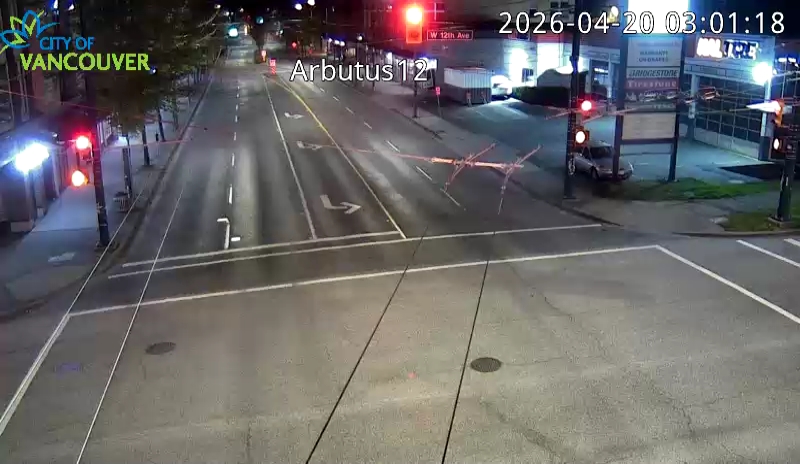 Arbutus & W 12th - North