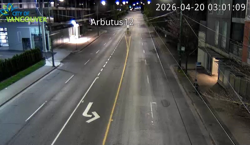 Arbutus & W 12th - South