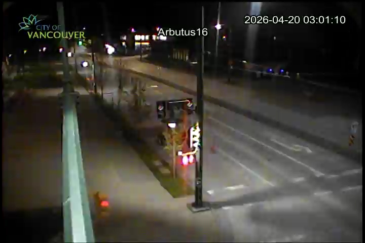 Arbutus & W 16th - North