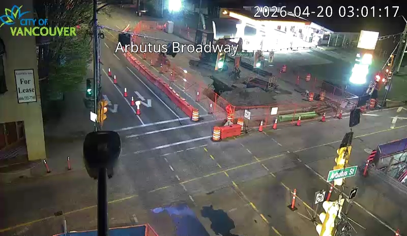 Arbutus & Broadway - West