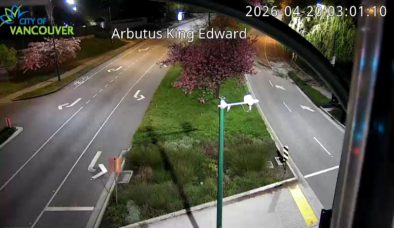 Arbutus St & W King Edward Ave - East