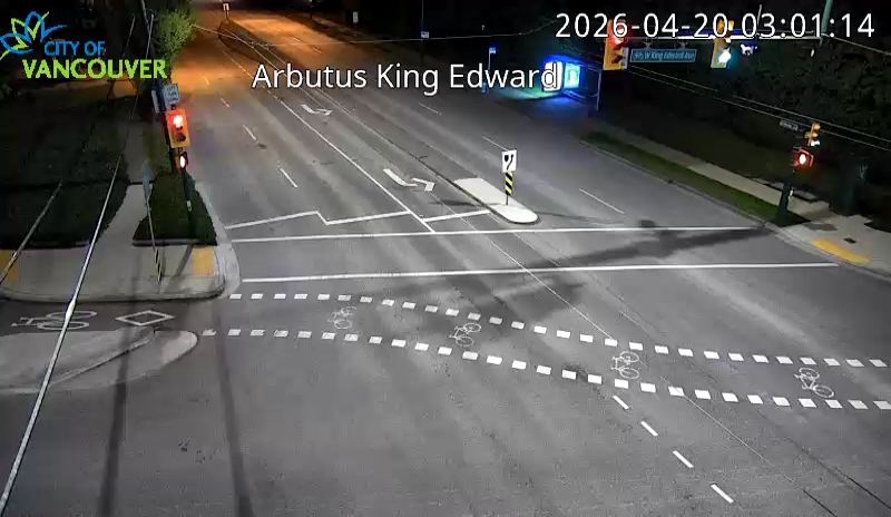 Arbutus St & W King Edward Ave - South