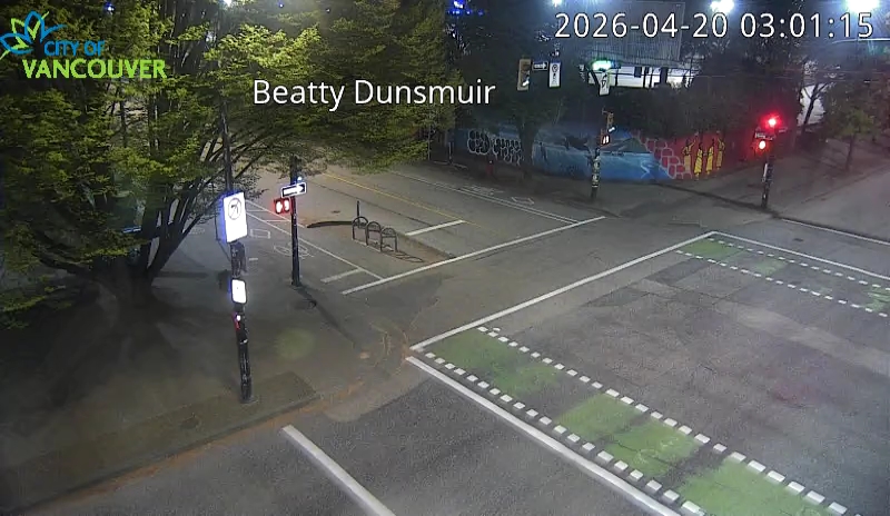 Beatty St and Dunsmuir St - South