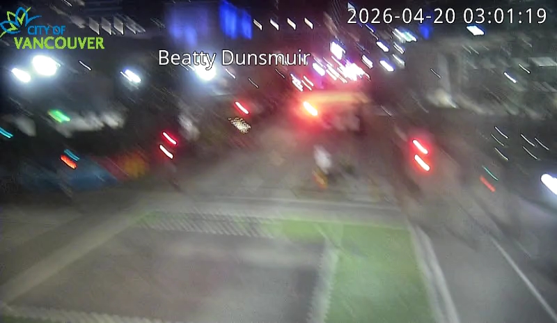 Beatty St and Dunsmuir St - West