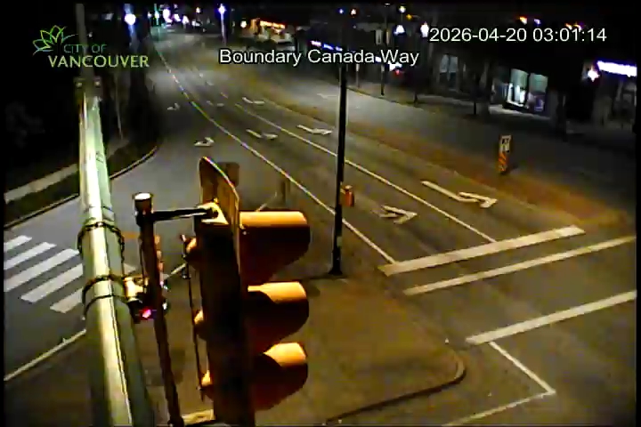 Boundary Rd & Canada Way - E