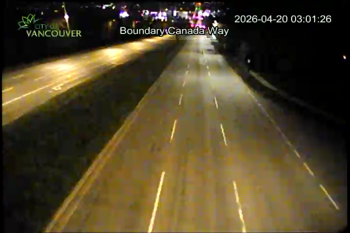 Boundary Rd & Canada Way - N