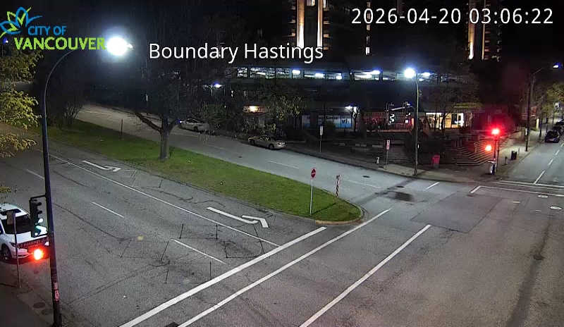 Boundary Rd & E Hastings St - North