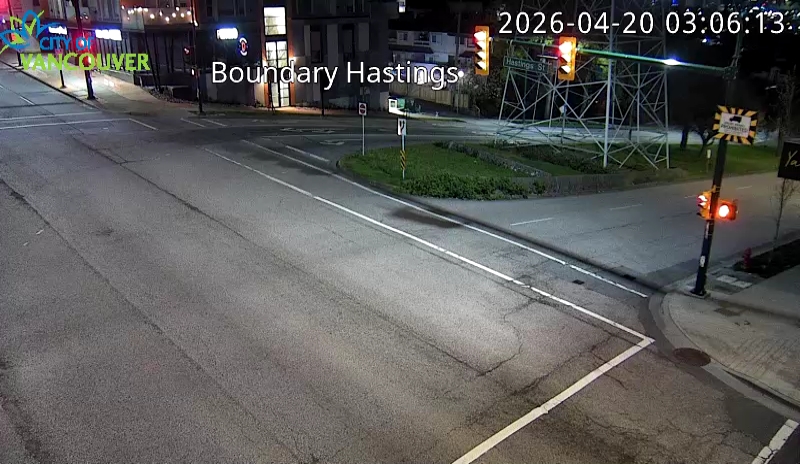 Boundary Rd & E Hastings St - South