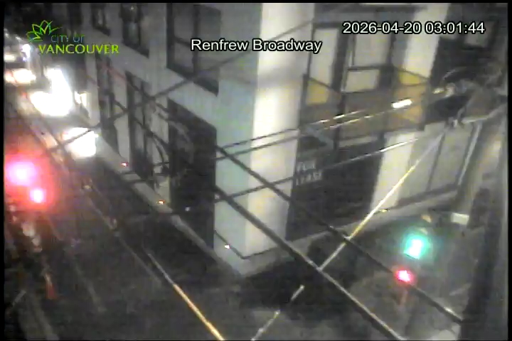 Renfrew St & E Broadway - West