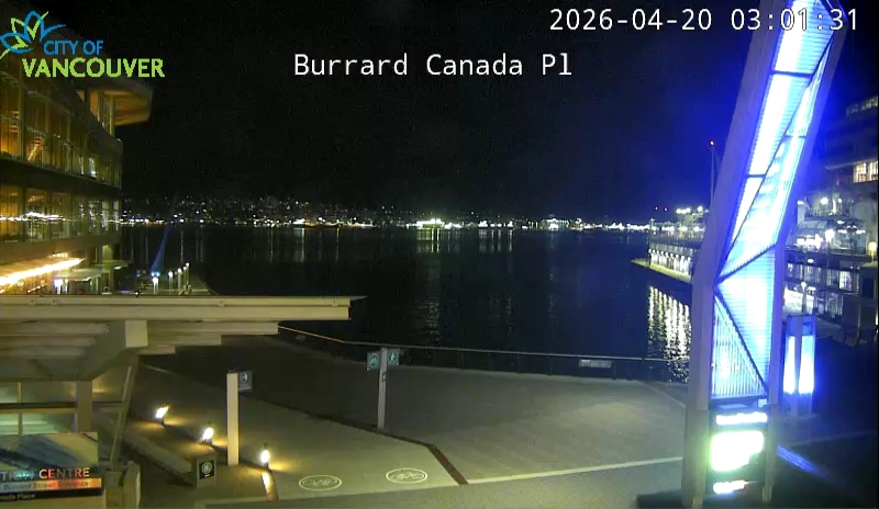 Burrard St & Canada Place - North