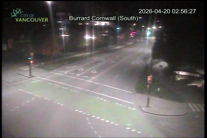 Burrard Bridge - West approach