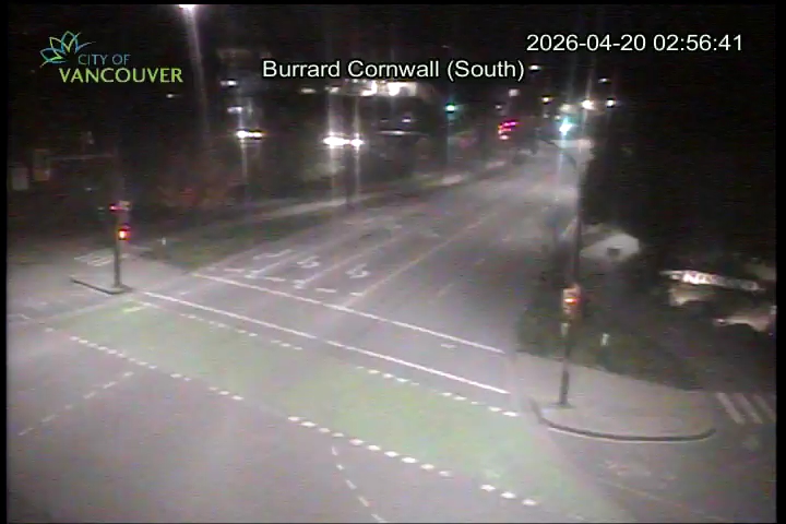 Burrard Bridge - West exit