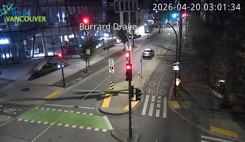 Burrard St & Drake St - E