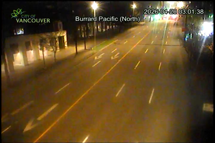 Burrard St & Pacific Ave - N