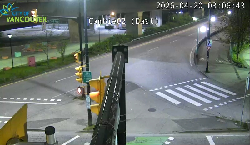 Cambie St & W 2nd Ave - East/North