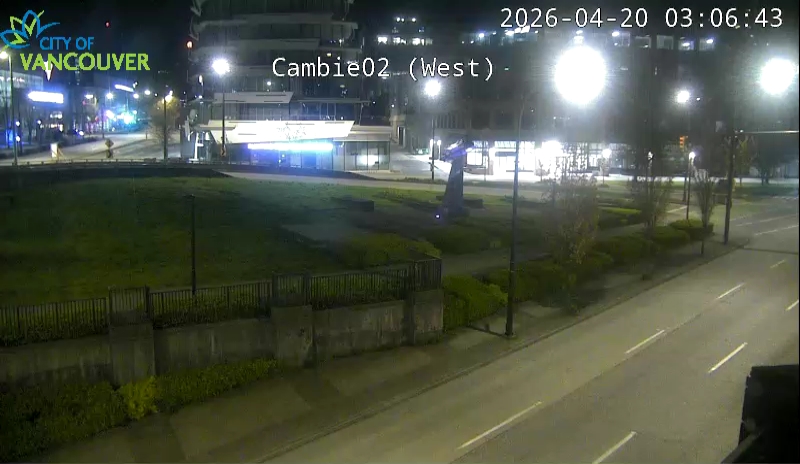 Cambie St & W 2nd Ave - West/South