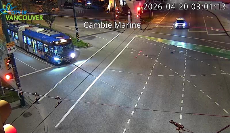 Cambie St & SW Marine Dr - N