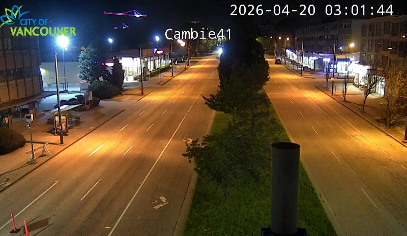 Cambie St & W 41st Ave - N
