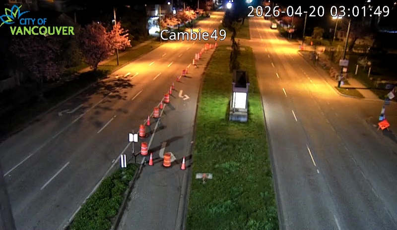 Cambie St & W 49th Ave - N
