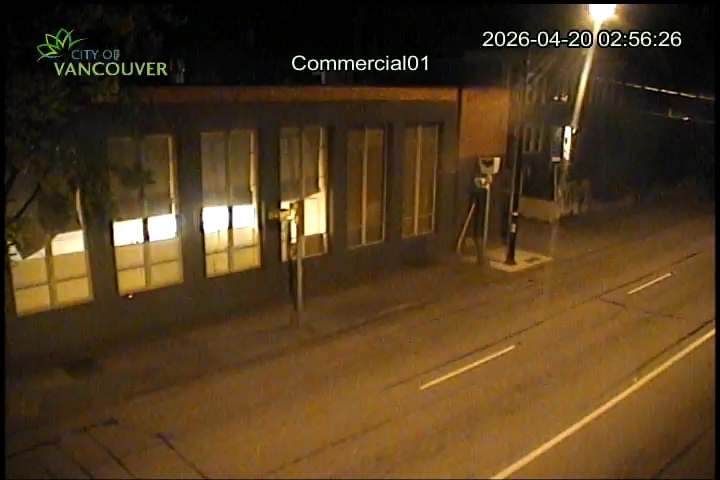 Commercial Dr & E 1st Ave - West