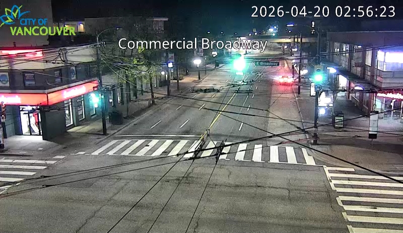 Commercial Dr & E Broadway - North