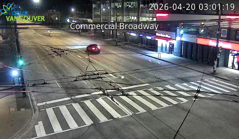 Commercial Dr & E Broadway - West