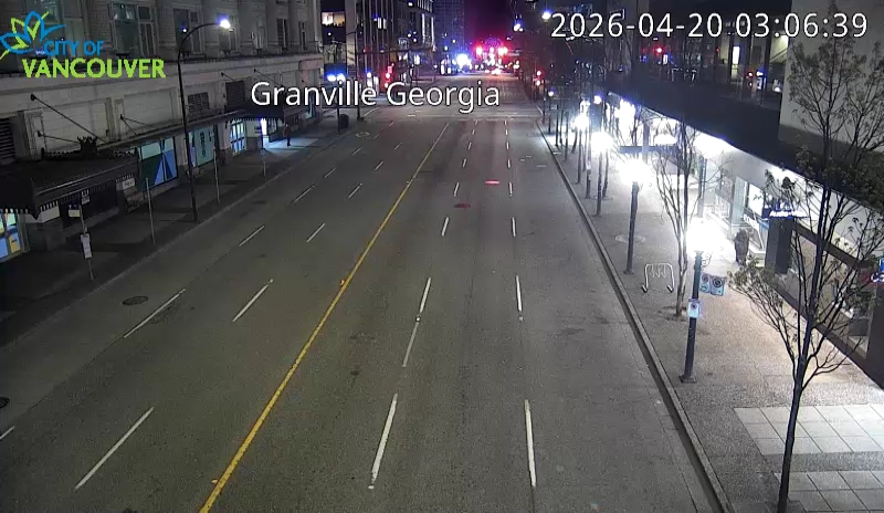 Granville St & E Georgia St - East