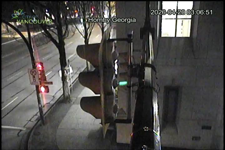 Hornby St & E Georgia St - East