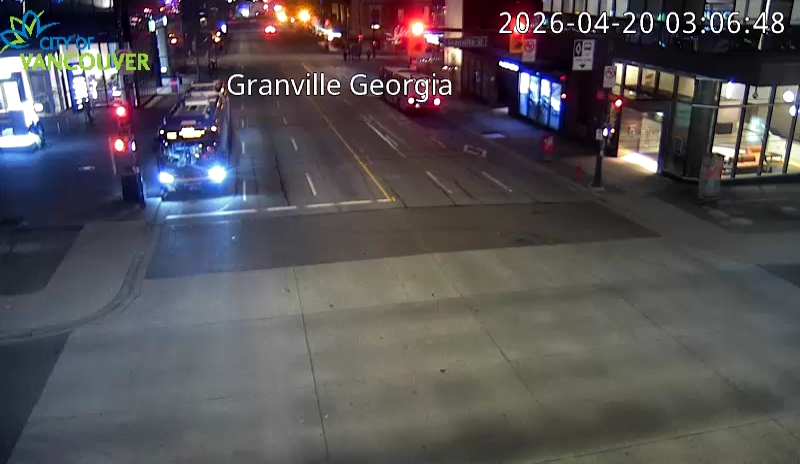 Granville St & E Georgia St - West