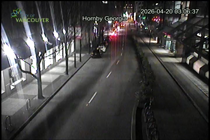 Hornby St & E Georgia St - West
