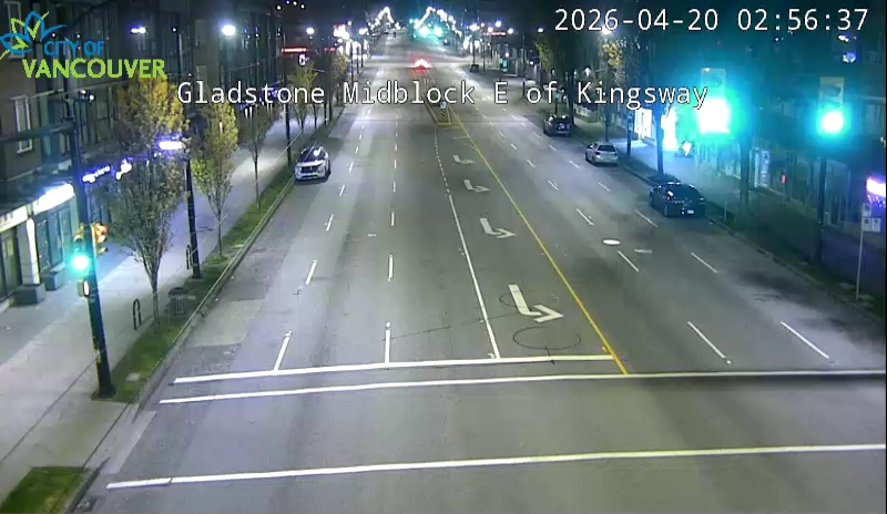 Gladstone St. East of Kingsway - East