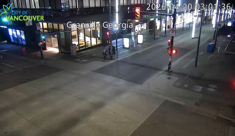 Granville St & E Georgia St - North