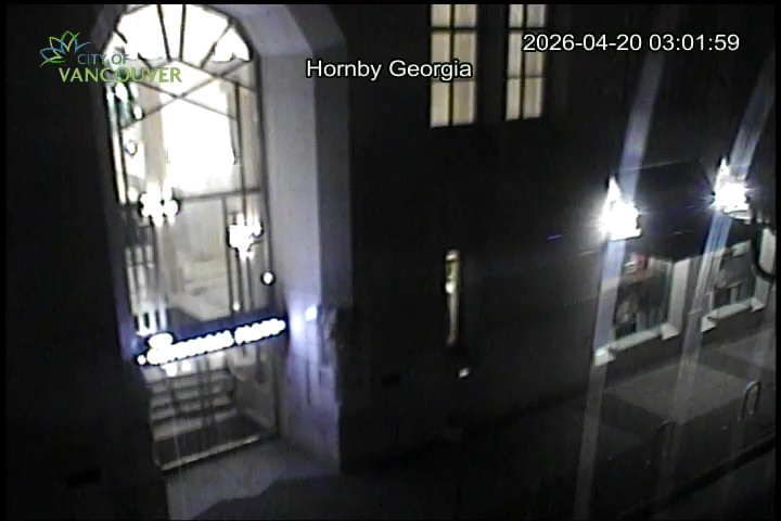 Hornby St & E Georgia St - South