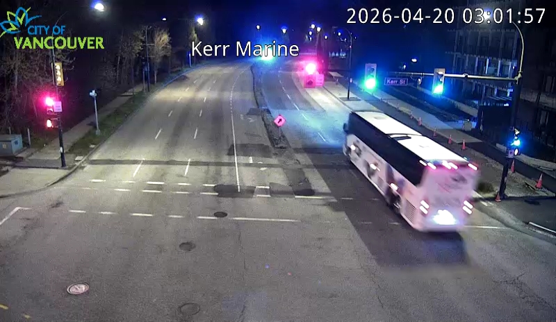 Kerr St & SE Marine Dr - East