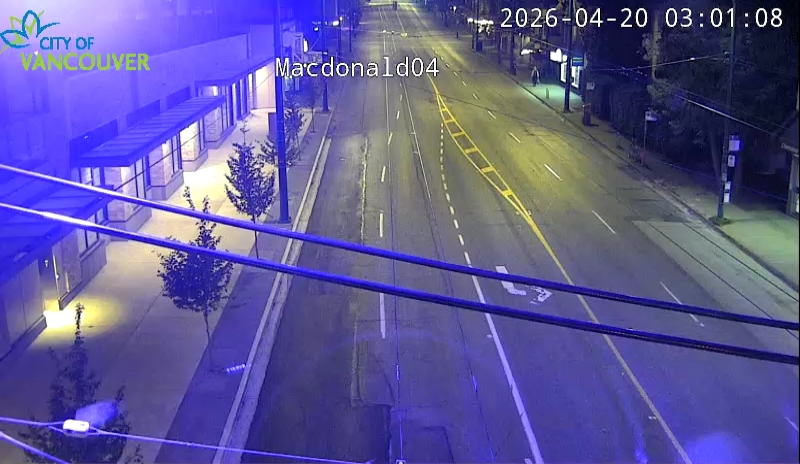 Macdonald St & W 4th Ave - East