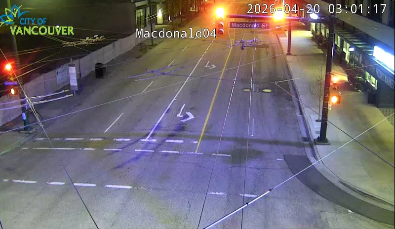 Macdonald St & W 4th Ave - West