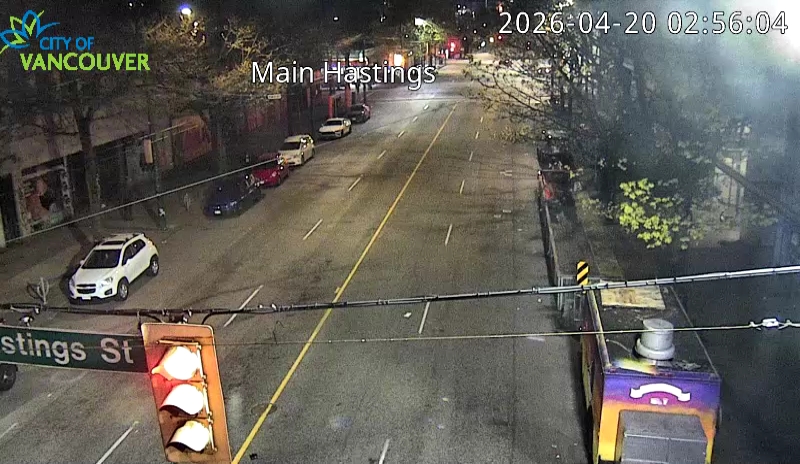 Main St & E Hastings St - North