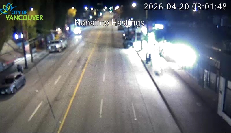 Nanaimo St & E Hastings St - East