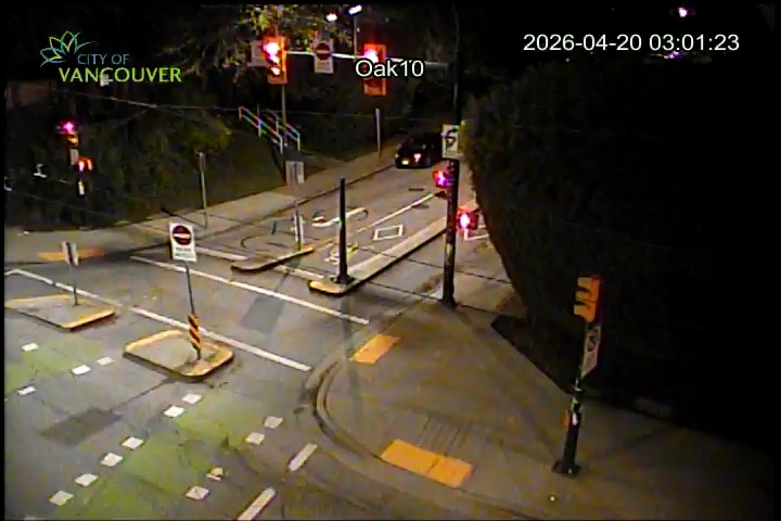 
Oak St & W. 10th Ave - West