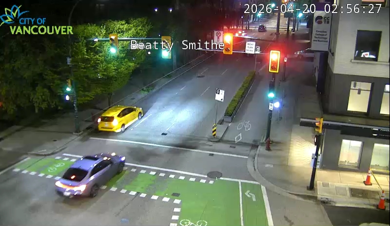 Beatty St and Smithe St - West