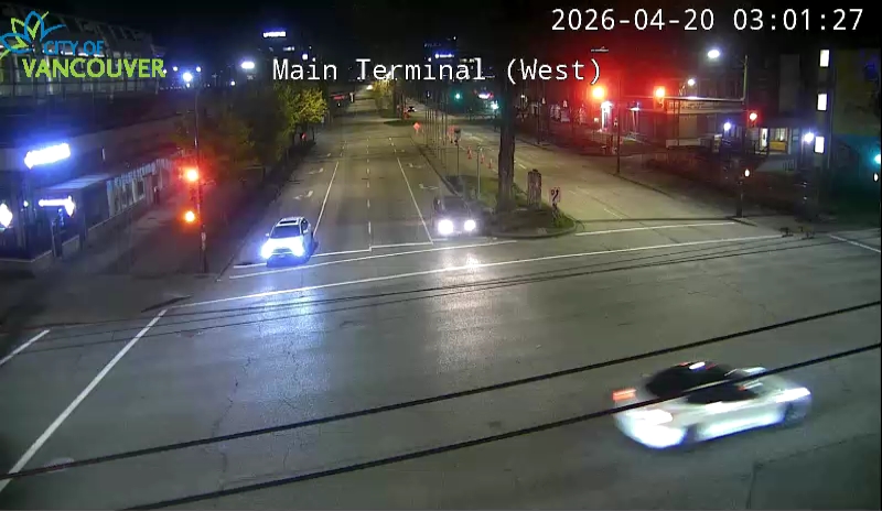 Main St & Terminal Ave - East