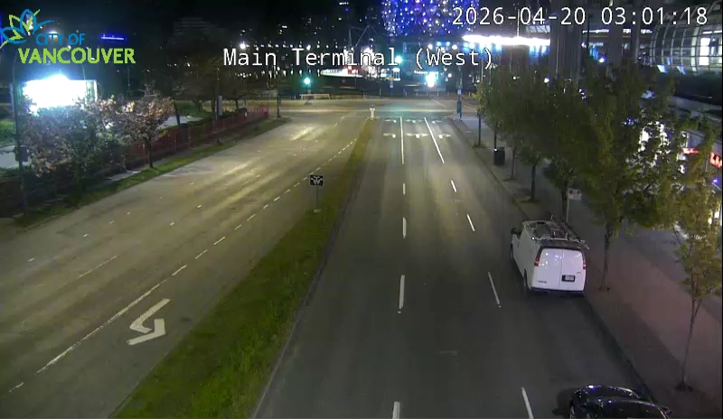 Main St & Terminal Ave - West