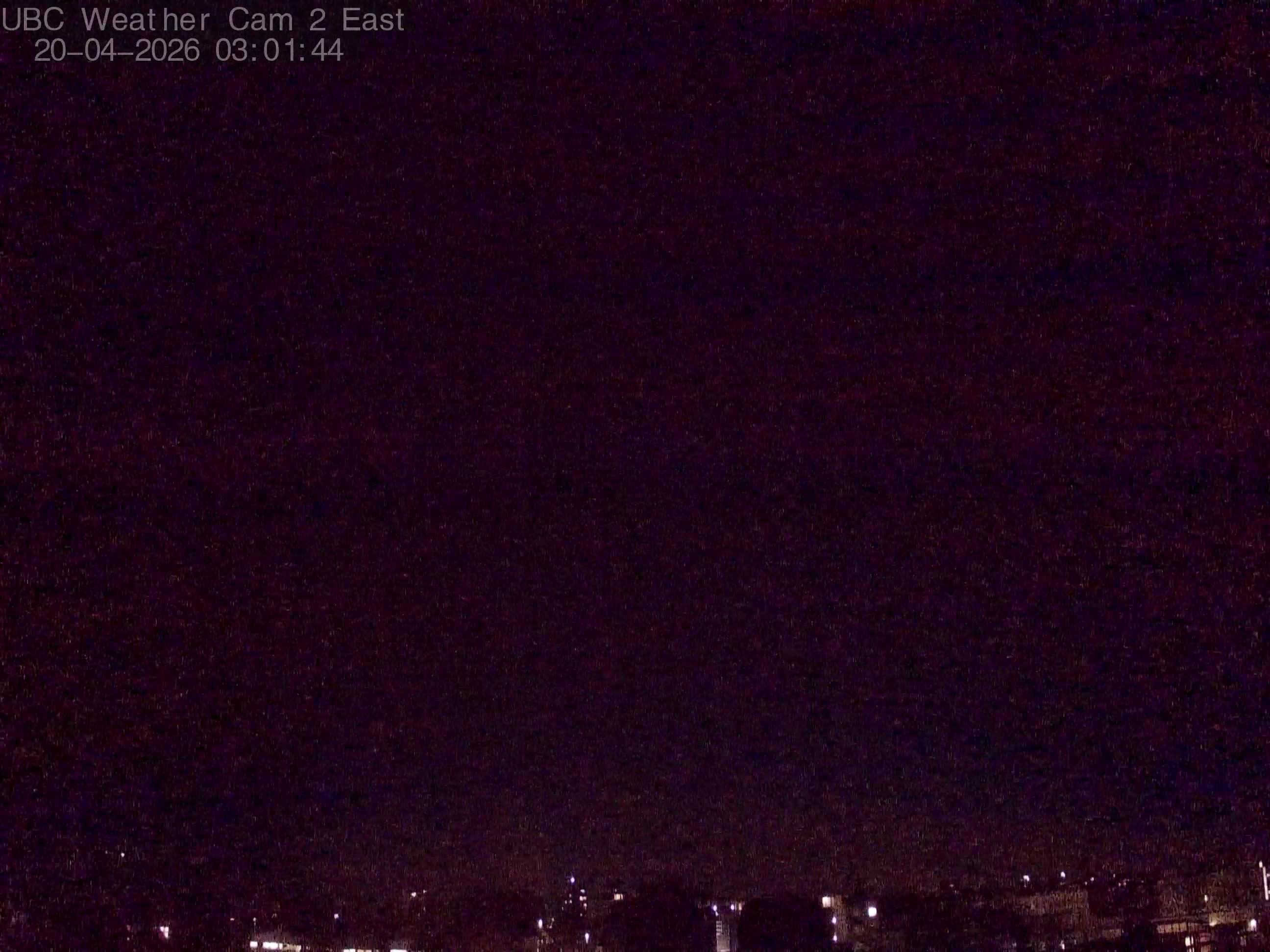 UBC Weather Camera E